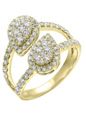 14KT YELLOW GOLD DIAMOND (1CTW) RING