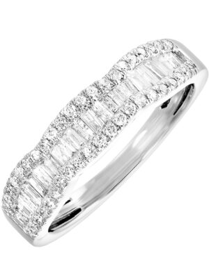 14KT WHITE GOLD DIAMOND (1/2CTW) RING