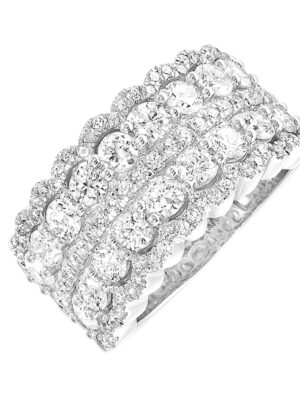 14KT WHITE GOLD DIAMOND (2CTW) RING