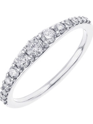 14KT WHITE GOLD DIAMOND (1/2CTW) RING