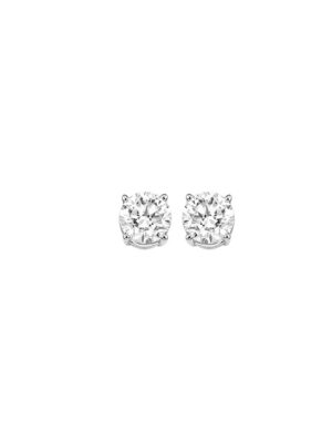 14KT WHITE GOLD DIAMOND (1/4CTW) EARRING