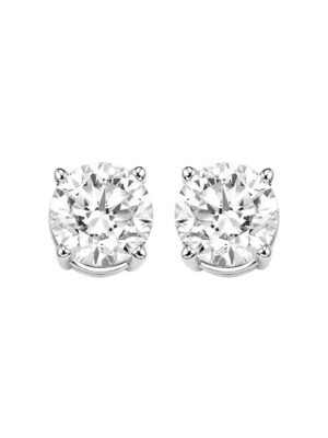 14KT WHITE GOLD DIAMOND (1CTW) EARRING